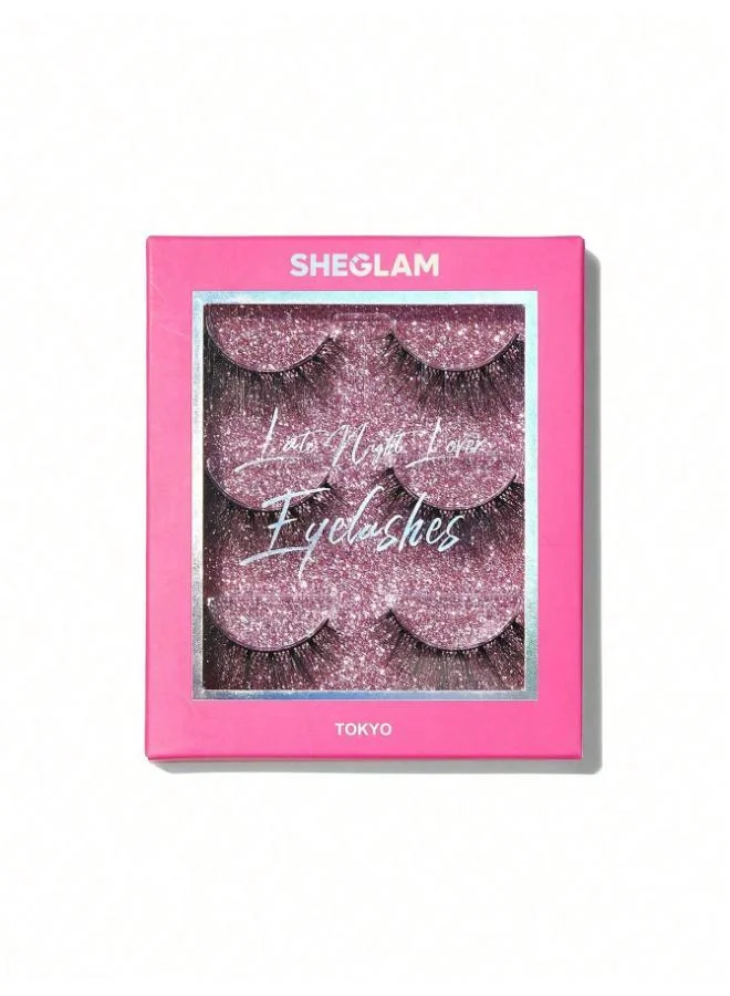 شيجلام Late Night Lover Full Volume False Eyelashes-Tokyo
