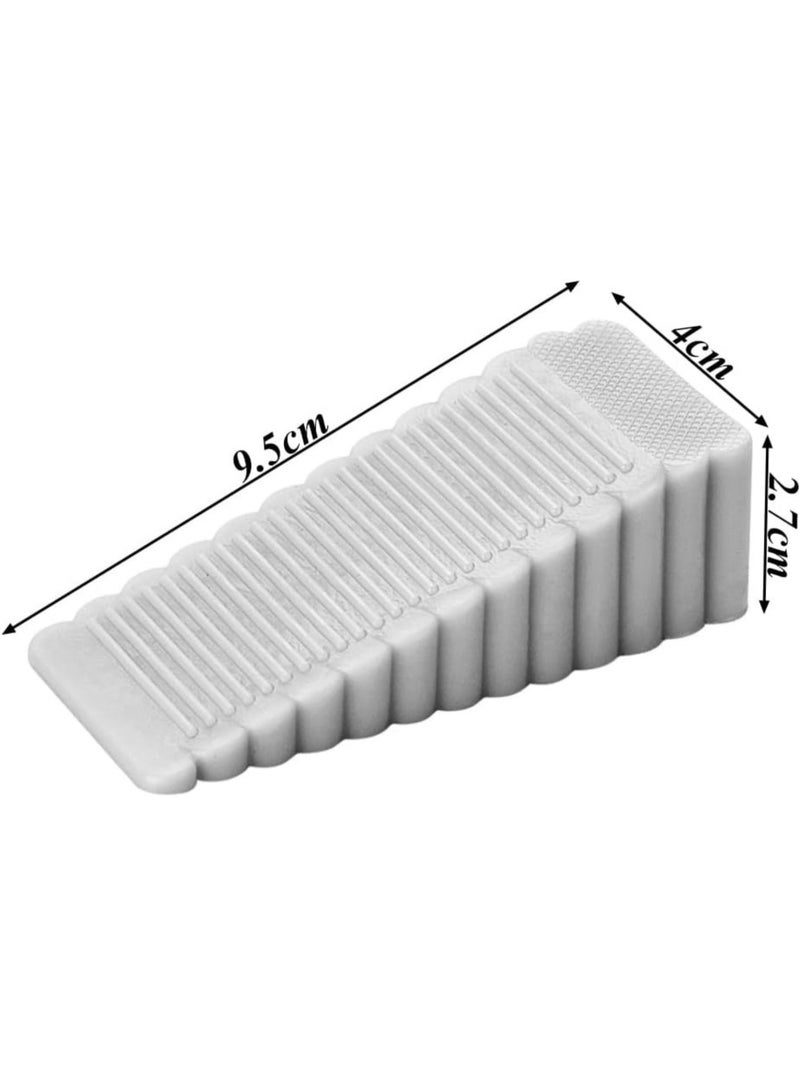 Door Stopper Set of 4 Large Door Stopper, Multi-Surface Design, to Sliding or Dividing Floor Stopper for Hotel, Home or Office  - Image 4
