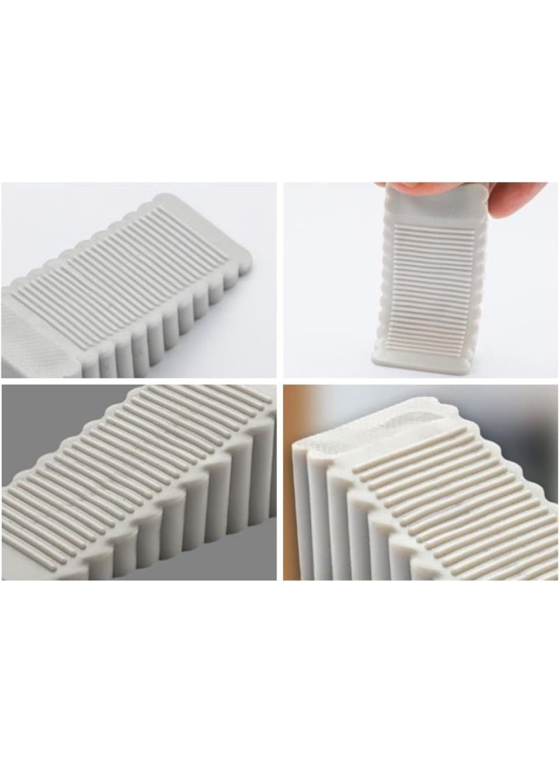 Door Stopper Set of 4 Large Door Stopper, Multi-Surface Design, to Sliding or Dividing Floor Stopper for Hotel, Home or Office  - Image 5