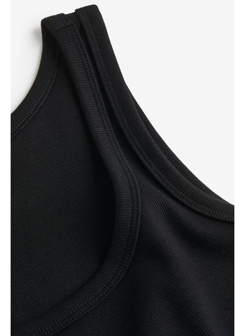 اتش اند ام MAMA Ribbed vest top