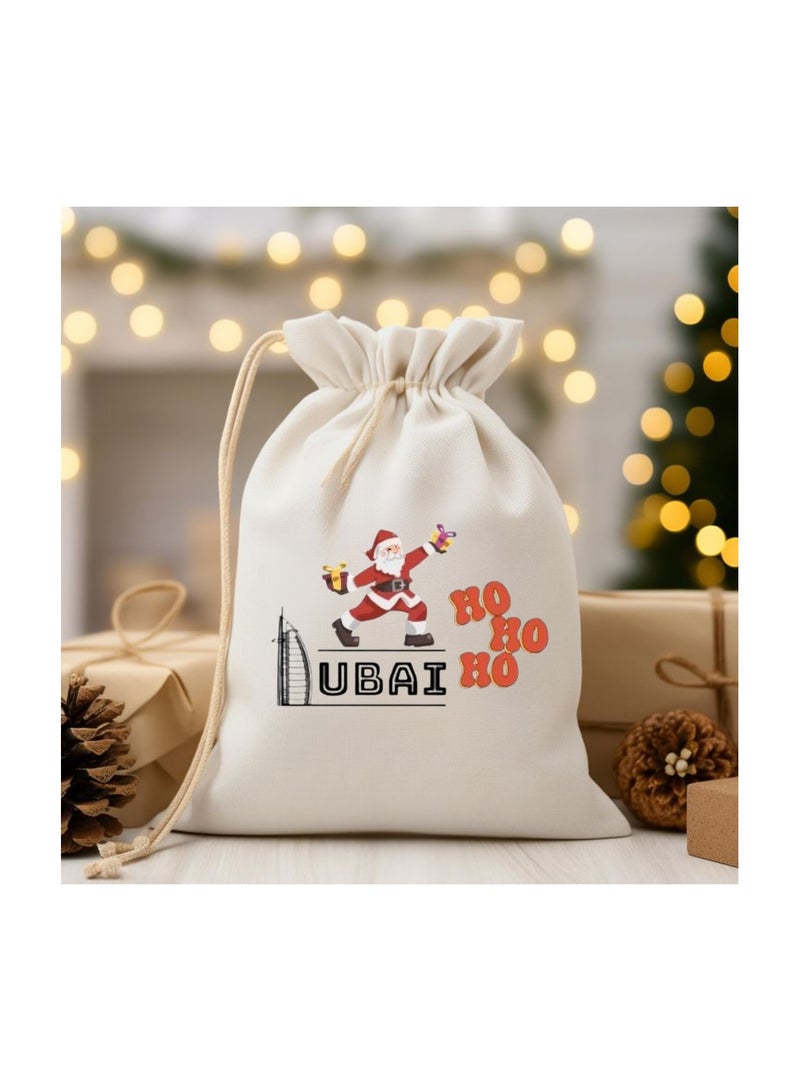 Christmas Santa Drawstring Bags With Christmas Design-Durable Sports Backpack For Kids,Great For School And Everyday Use,Lightweight For Everyday Use - Image 2