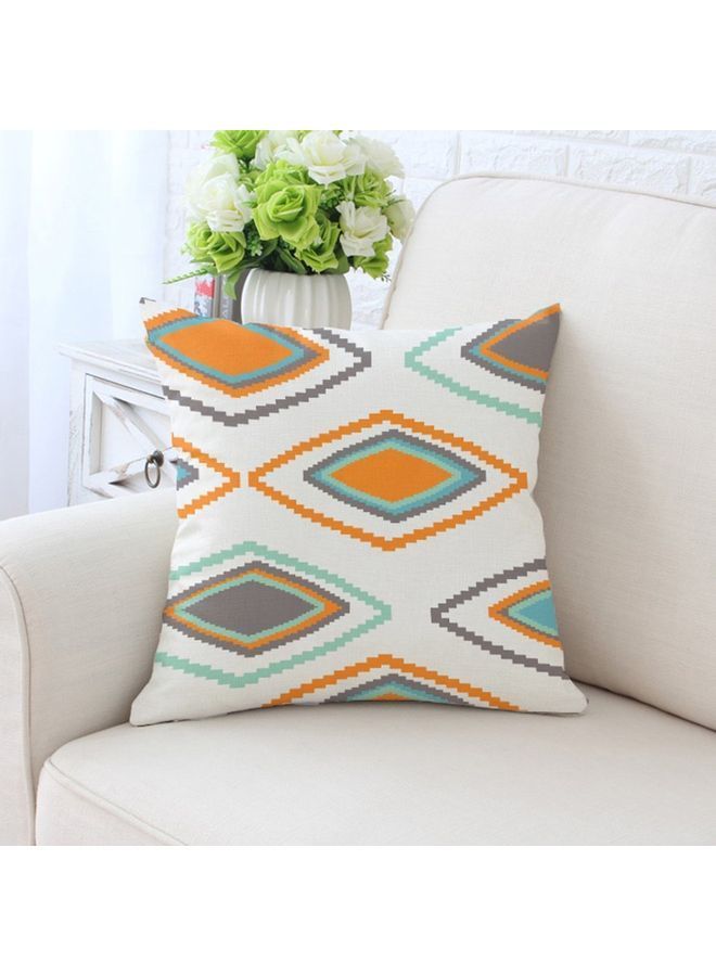 NIBEMINENT Cotton Linen Cushion Cover Multicolour