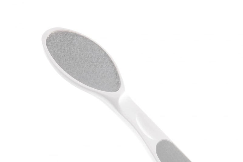 Seki Edge Callus Reducer - (SS-800) - Coarse & Fine Stainless Steel Abrasive Metal Foot File Gently Rasps Away Calluses, Corns & Dead Skin - Made in Japan - Image 4