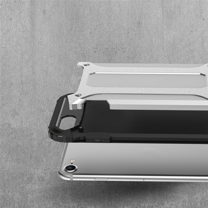 HuHa Protective Cover For iPhone SE 2022 / SE 2020  Magic Armor TPU + PC Combination Case(Grey) - Image 2