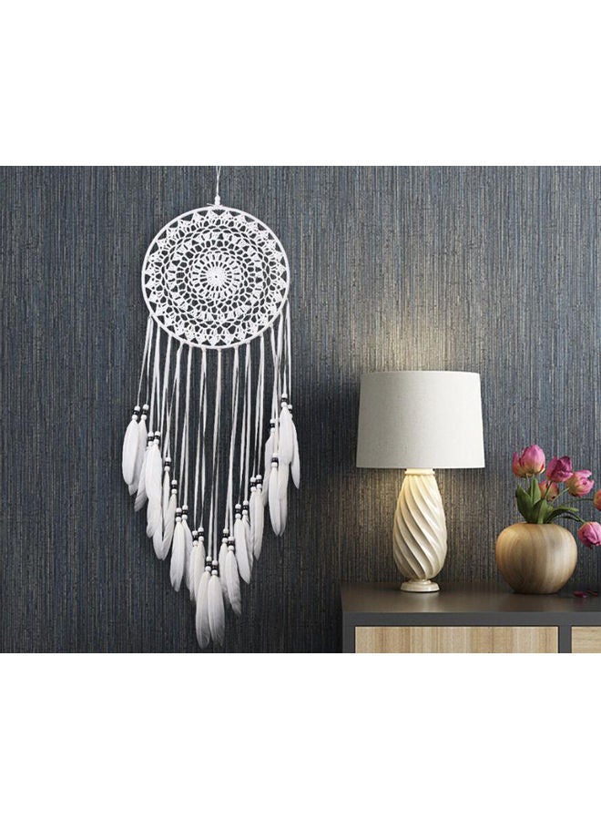 نيبمينينت صائدة الأحلام دريم كاتشر المصنوعة يدوياً أبيض - Image 2