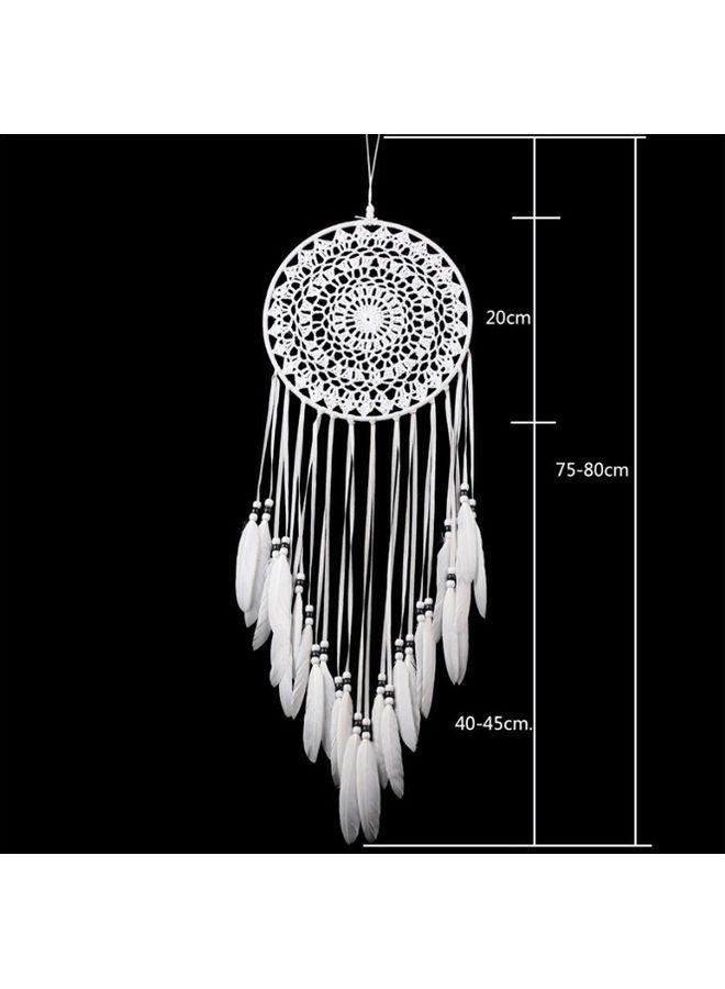 نيبمينينت صائدة الأحلام دريم كاتشر المصنوعة يدوياً أبيض - Image 3