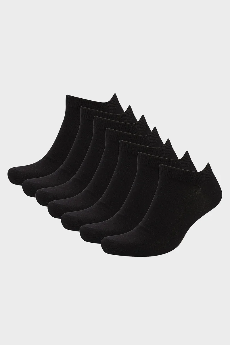 Man 7 piece Cotton Short Socks