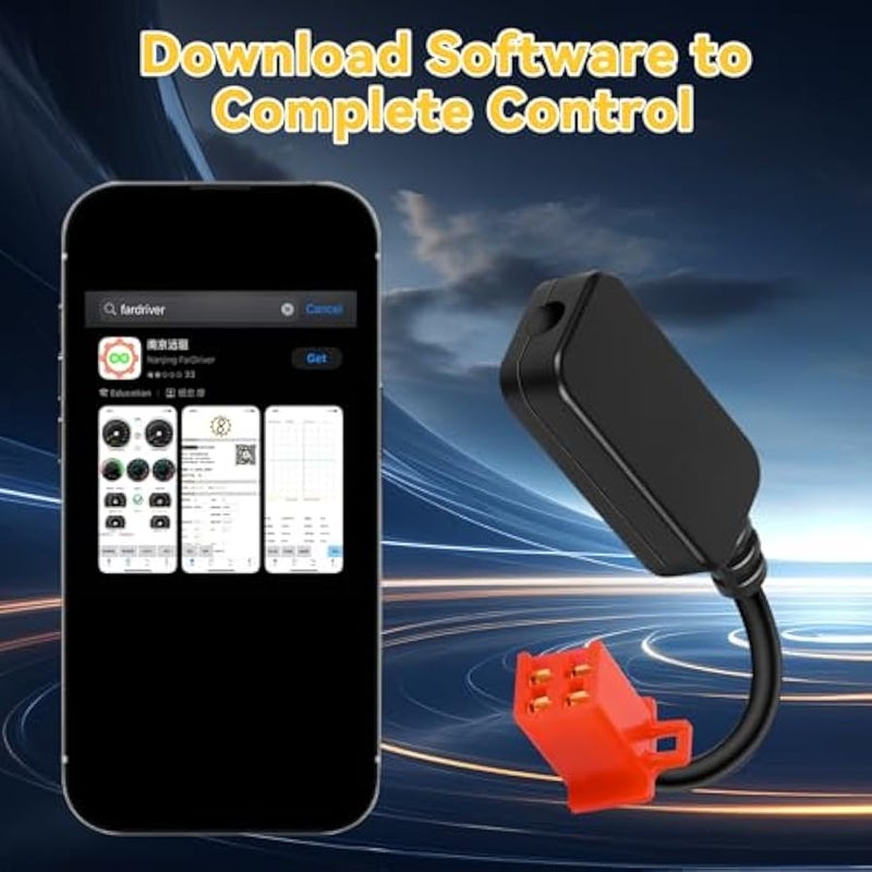 Fardriver Bluetooth Dongle,Dongle for Ebike Controller Upgrades,Programmable Bluetooth Adapter,Compatible with Tutto Tutti Soleil 01 Ebike Mods - Image 3