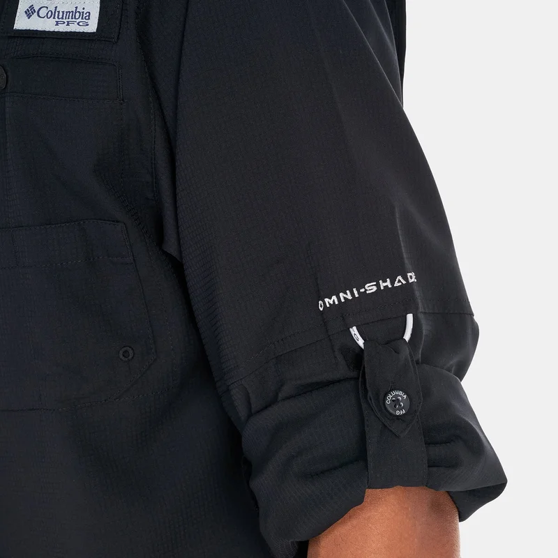 Columbia Black Tamiami™ II Long-Sleeve Shirt for Men | Best Price UAE