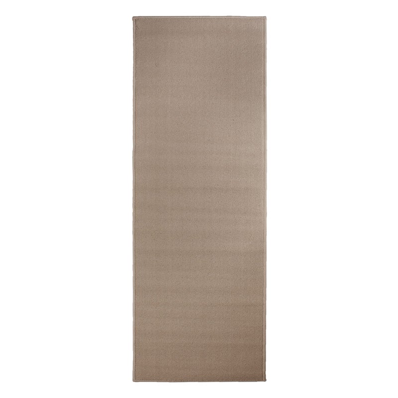 Ritz Accent Door Rug Runner with Non-Slip Latex Backing, 20-Inch by 60-Inch Kitchen & Bathroom Runner Rug, Beige - Image 1