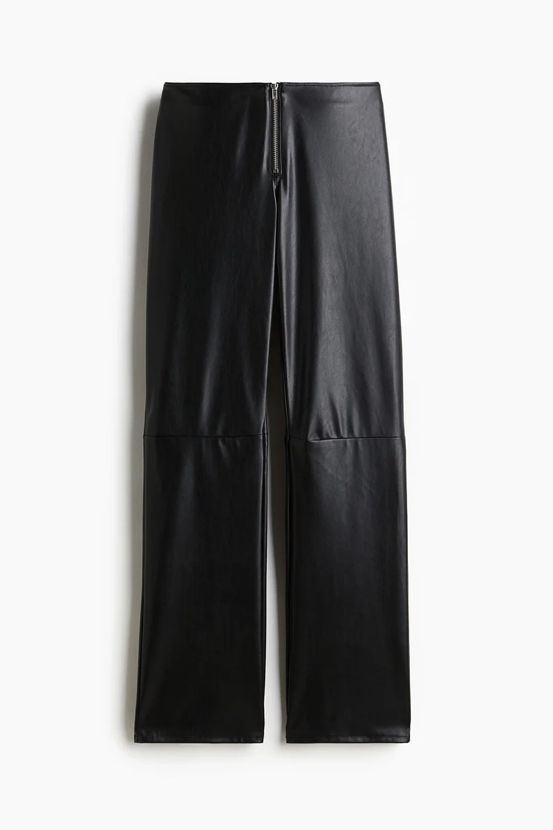 H&M Coated trousers