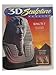 Milton Bradley 3D Sculpture Puzzle King Tut Cardboard Assembly  Disassembly Ancient Egyptian 200 Pieces 1 Set 200 Count - Image 4