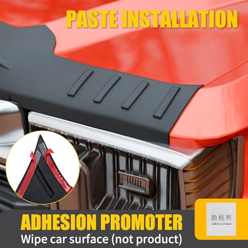 Maxzina TPE Hood Protector Compatible with 2017-2022 Ford F250 F350 F450 F550 Super Duty Hood Shield Hood Deflector Hood Guard for F-250 F-350 F-450 F-550 Accessories - Image 4