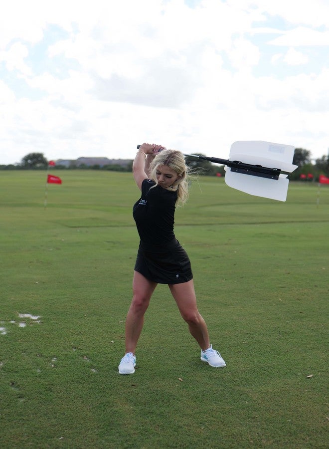 GolfTrainingAids Power SwingFan Golf Swing Trainer – Increase Swing Speed, Build Strength & Improve Tempo – Golf Training Aid for Speed, Distance & Consistent Swing Plane - Image 5
