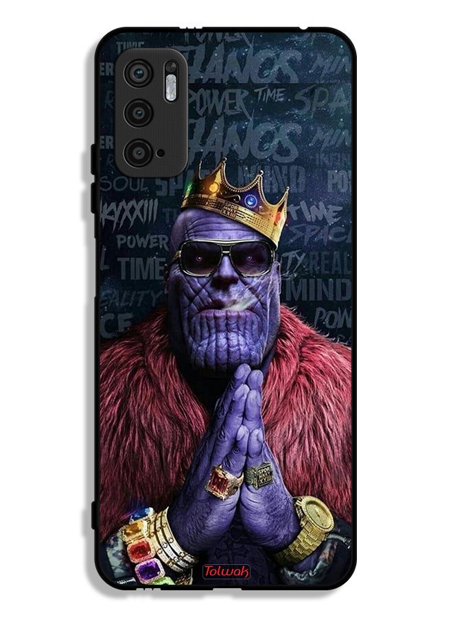 Tolwak Xiaomi Redmi Note 10 5G Protective Case Cover Thanos Power - Image 1