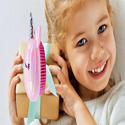 Artkingdome Unicorn Hair Brush Wet dry, Kids detangling brush,Toddler Hair Brush Detangling, Curly Straight Hair Brushes Combs Gift Pink - Image 5