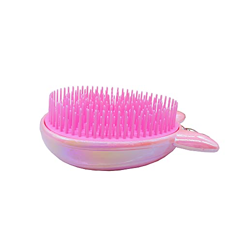 Artkingdome Unicorn Hair Brush Wet dry, Kids detangling brush,Toddler Hair Brush Detangling, Curly Straight Hair Brushes Combs Gift Pink - Image 4