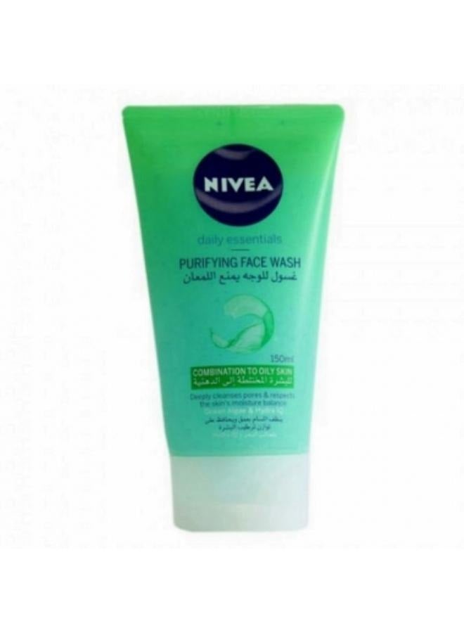 Nivea Daily Essentials Purifying Face Wash, 150 ml