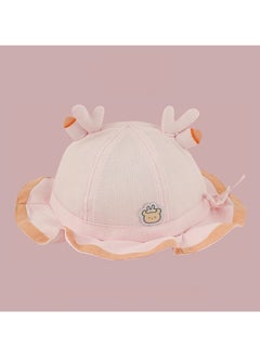 Pink series Children's Travel sun Protection and Sunshade Fisherman hat