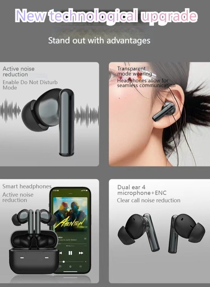 China Made AI Translation Earbuds - Bluetooth 5.4, 40-Language AI, ENC Call & 13mm Bio-Driver - Image 3