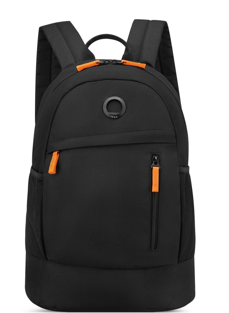 DELSEY PARIS KYLIAN Backpack Black, 20L Laptop Backpack, 45cm Work & Travel Bag with Spacious Main Compartment, Multiple Organizer Pockets & Comfortable Adjustable Straps - Image 1
