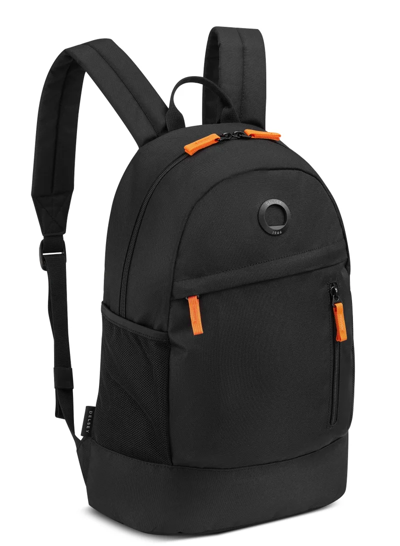 DELSEY Paris DELSEY PARIS KYLIAN Backpack Black, 20L Laptop Backpack, 45cm Work & Travel Bag with Spacious Main Compartment, Multiple Organizer Pockets & Comfortable Adjustable Straps