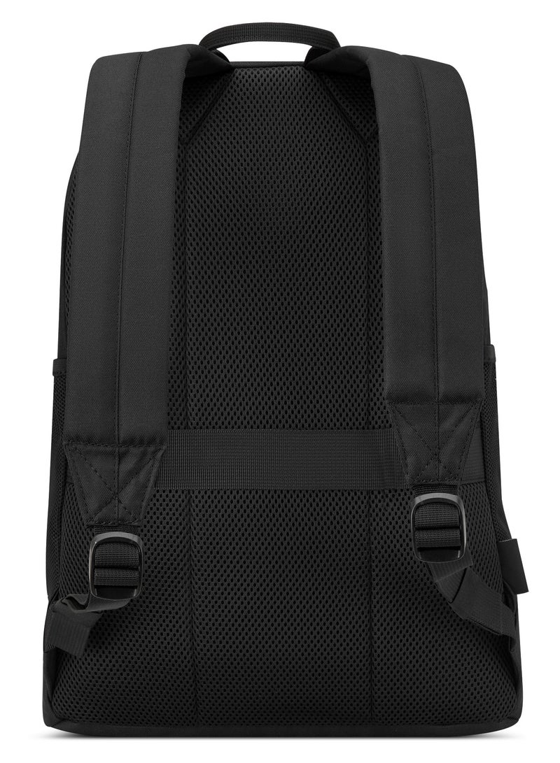 DELSEY PARIS KYLIAN Backpack Black, 20L Laptop Backpack, 45cm Work & Travel Bag with Spacious Main Compartment, Multiple Organizer Pockets & Comfortable Adjustable Straps - Image 4