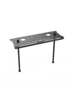 ISE MOUNT Camping Table Rack Multifunctional Desktop Storage Rack Detachable Lamp Stand Cookware Hanger Shelf for Outdoor Camping Picnic Backpacking BBQ