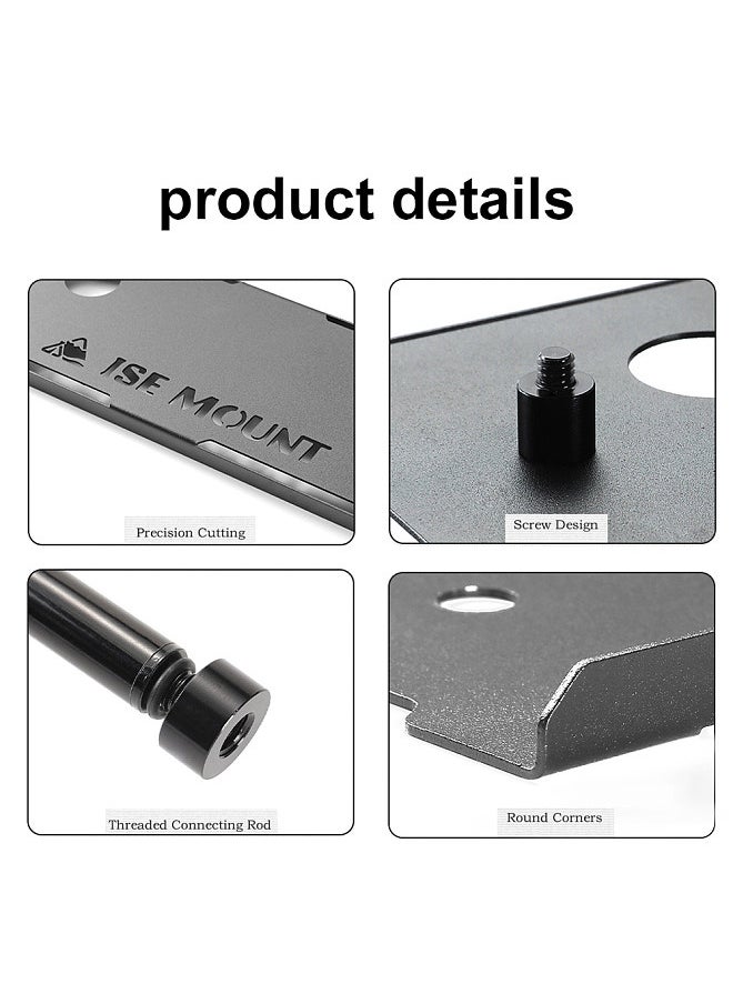 Generic - ISE MOUNT Camping Table Rack Multifunctional Desktop Storage Rack Detachable Lamp Stand Cookware Hanger Shelf for Outdoor Camping Picnic Backpacking BBQ - Image 1