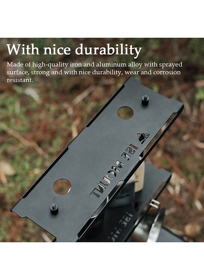 Generic - ISE MOUNT Camping Table Rack Multifunctional Desktop Storage Rack Detachable Lamp Stand Cookware Hanger Shelf for Outdoor Camping Picnic Backpacking BBQ - Image 1
