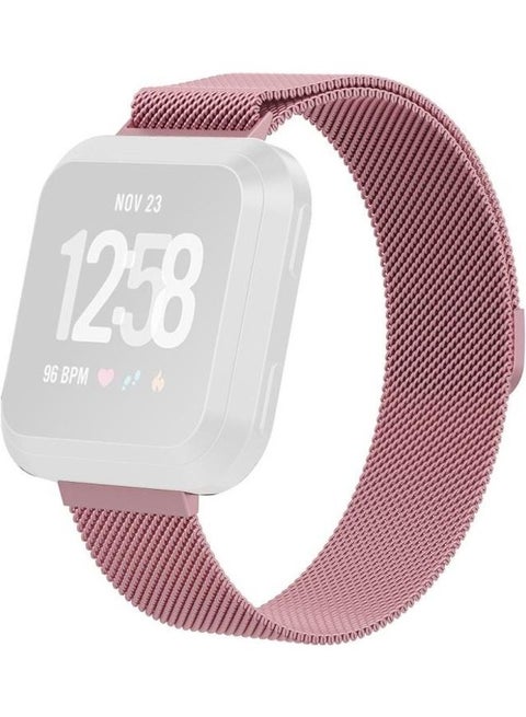 Milanese Watch Strap For Fitbit Versa 2/Fitbit Versa/Fitbit Lite Rose Pink