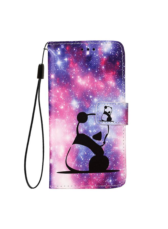 S-TOP Case For OPPO Find X7 Colored Drawing Pattern Plain Weave Leather Phone Case - Image 2