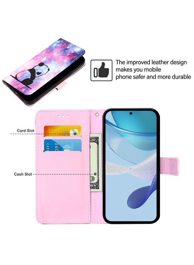 S-TOP Case For OPPO Find X7 Colored Drawing Pattern Plain Weave Leather Phone Case - Image 5