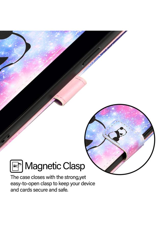 S-TOP Case For OPPO Find X7 Colored Drawing Pattern Plain Weave Leather Phone Case - Image 4