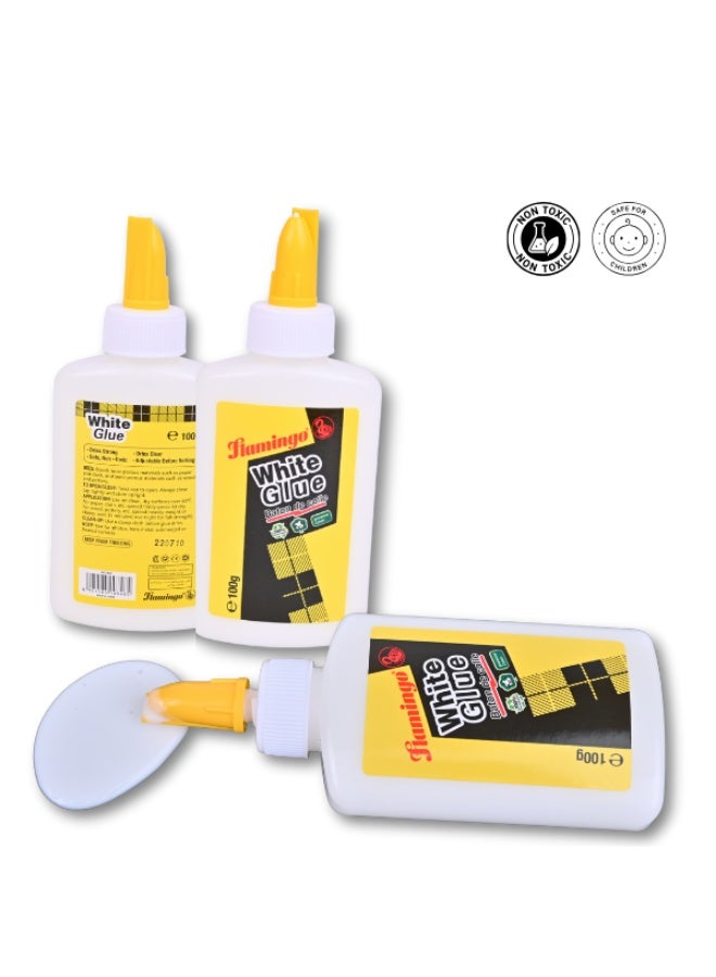 Flamingo White Glue – 100g – Multi-Purpose Adhesive - Image 3