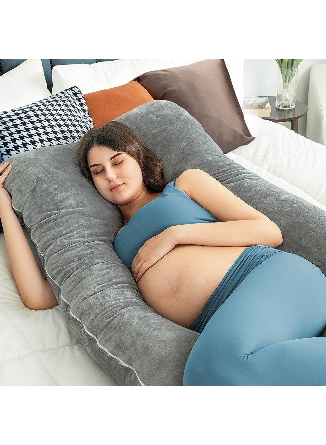 SUPAAR Pregnancy Pillow U-Shape Full Body Maternity Pillow - Image 5
