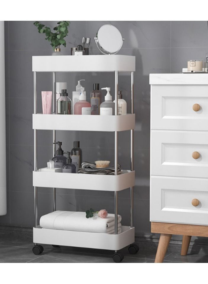 DubaiGallery 4-Tier Bathroom Trolley Storage rack - Image 2