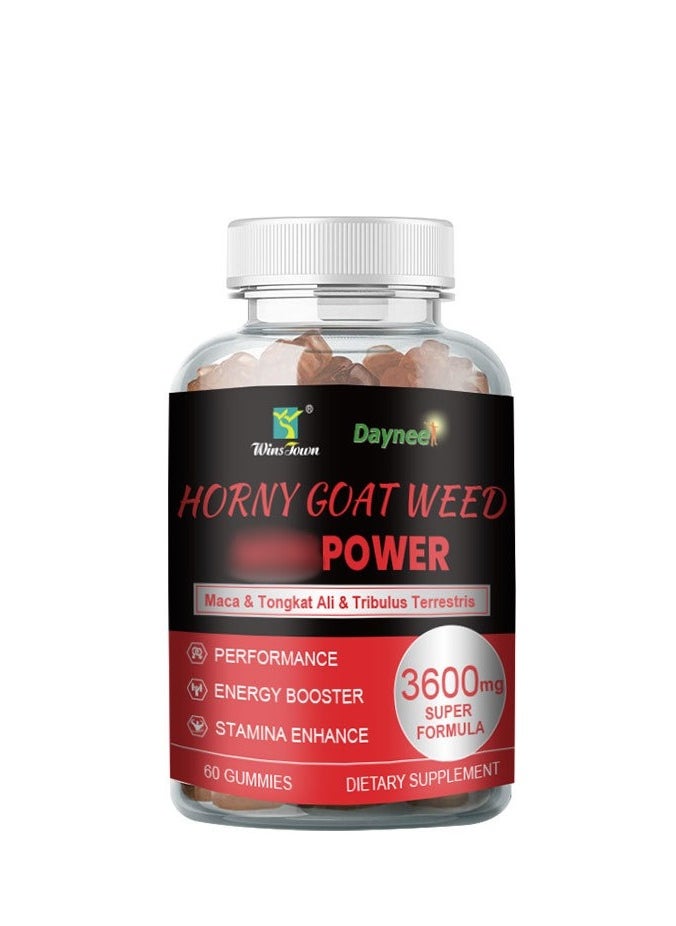 Daynee Horny Goat Weed Extract - For Men and Women - 100% Pure Herbal Supplement  - Image 1