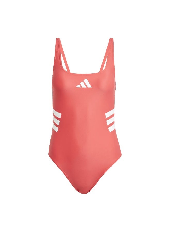 Adidas 3-Stripes U-back Swimsuit - Image 1