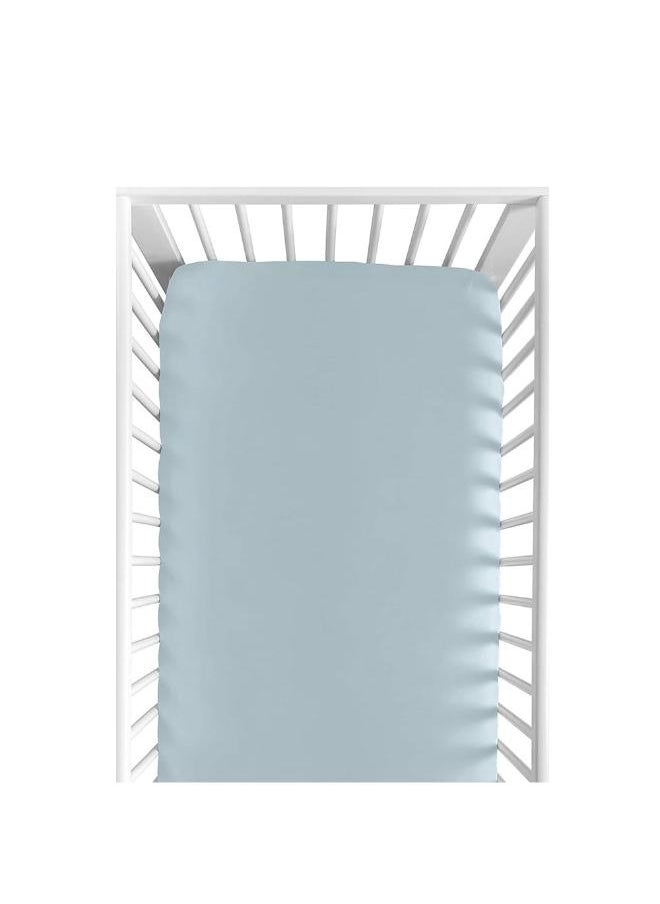 Mamas Gift Cotton Fitted Sheet 140x70 Our Fitted Sheet Is Easy to Pull over the Mattress and Secure for Your Child Since the Elastic Edging Keeps the in Place.  - Image 1