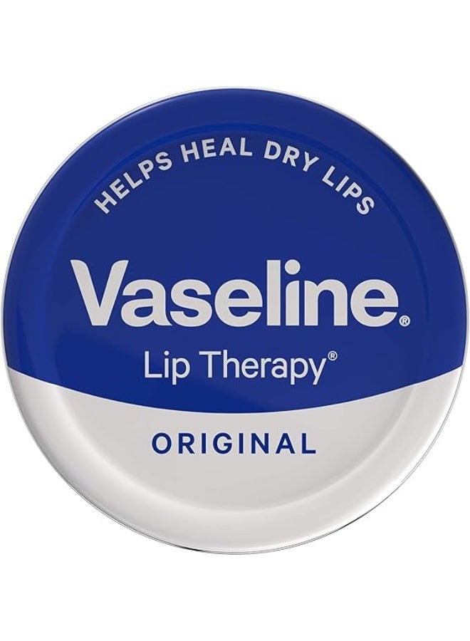 Vaseline Lip Therapy Petroleum Jelly Original for Men - Lip Balm 20g - Image 1