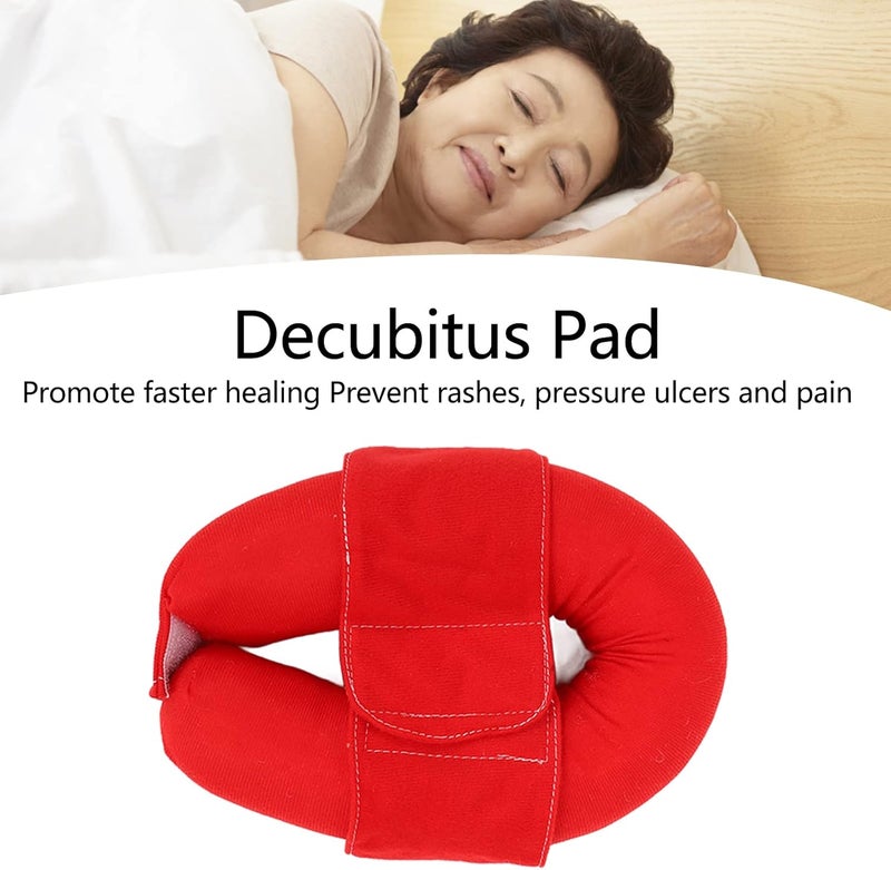 klarako Bedsore Cushion Cotton, Donut Nursing Bed Sore Pad Anti Decubitus Pad Breathable Comfort Seat Cushion, Multifunction Pressure Sore Cushion for Head Hip Knee Elbow Ankle, for Bedridden, Elderly - Image 4