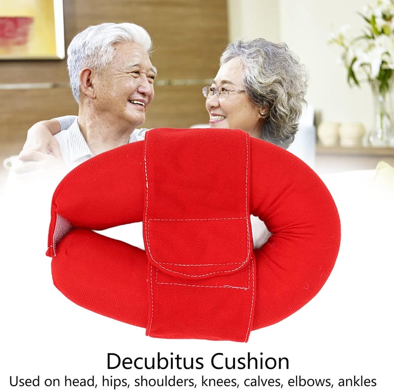 klarako Bedsore Cushion Cotton, Donut Nursing Bed Sore Pad Anti Decubitus Pad Breathable Comfort Seat Cushion, Multifunction Pressure Sore Cushion for Head Hip Knee Elbow Ankle, for Bedridden, Elderly - Image 3