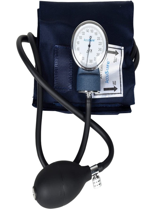 AccuSure Aneroid Arm Sphygmomanometer BP Monitor Black - Image 1