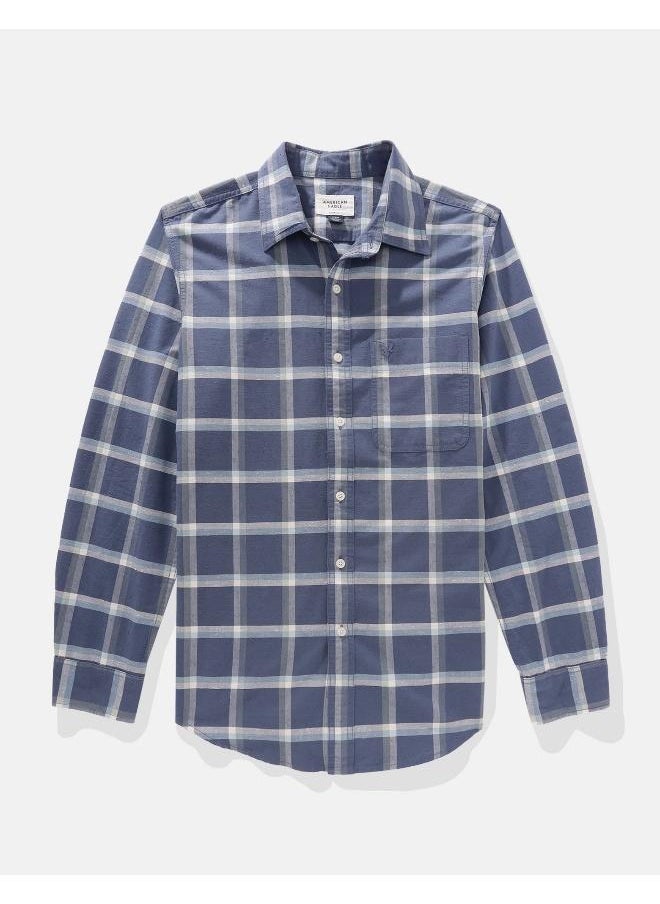 American Eagle - AE Slim Fit Everyday Button-Up Shirt - Image 1