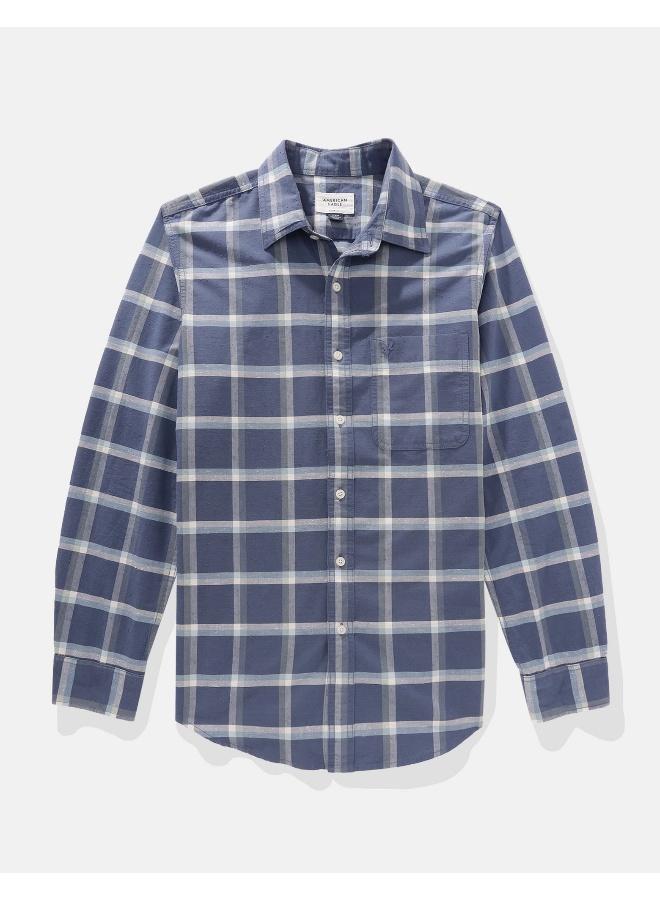 American Eagle AE Slim Fit Everyday Button-Up Shirt - Image 3