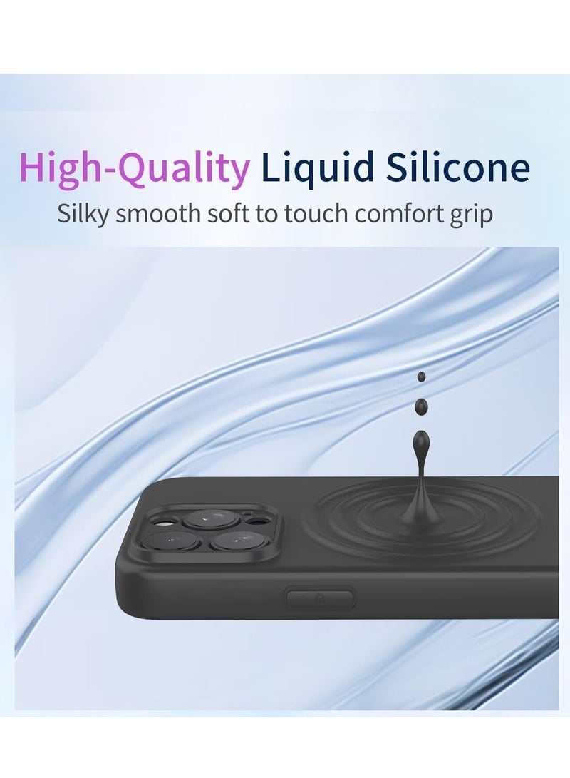 BORTONY Xiaomi Redmi 14C Case Cover Soft Silicone Liquid Gel Rubber Bumper Case with Camera Protection Hard Shell Shockproof Protective Cover for Xiaomi Redmi 14C - Image 5