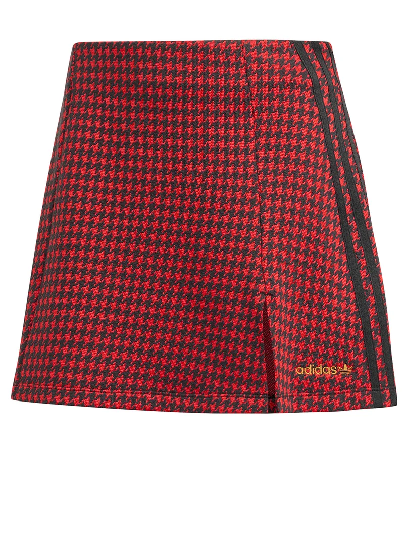 adidas Originals Houndstooth Tailored Skirt