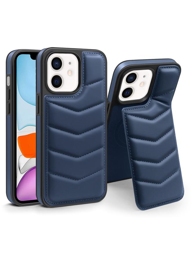 S-TOP Case For iPhone 11 Down Jacket Card Bag Holder MagSafe Phone Case - Image 1