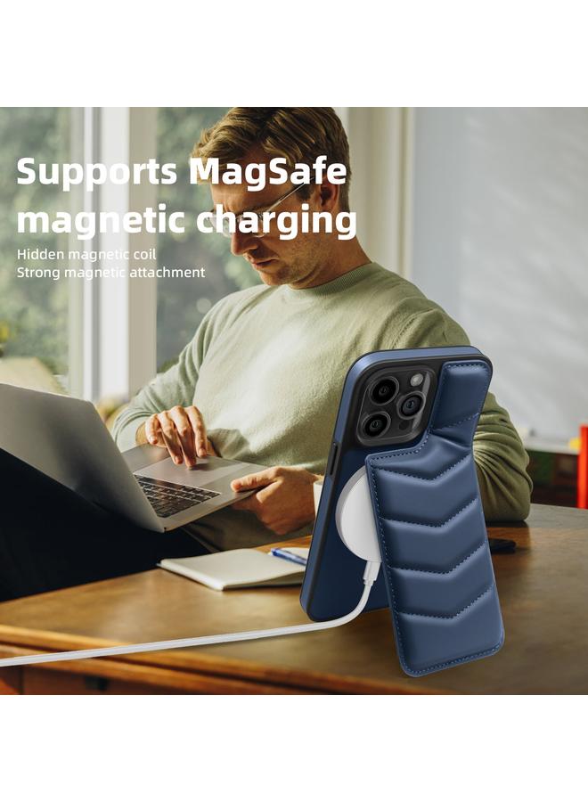 S-TOP Case For iPhone 11 Down Jacket Card Bag Holder MagSafe Phone Case - Image 2